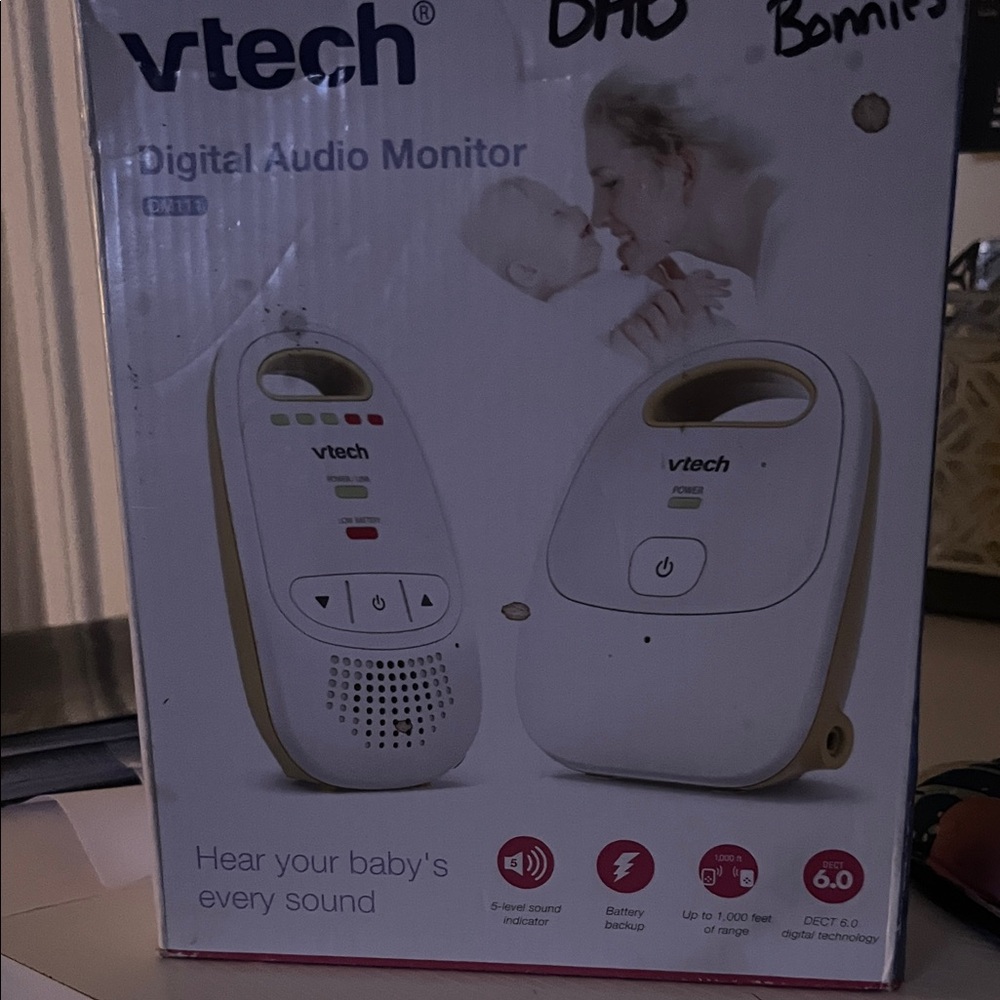 VTech White Digital Audio Monitor